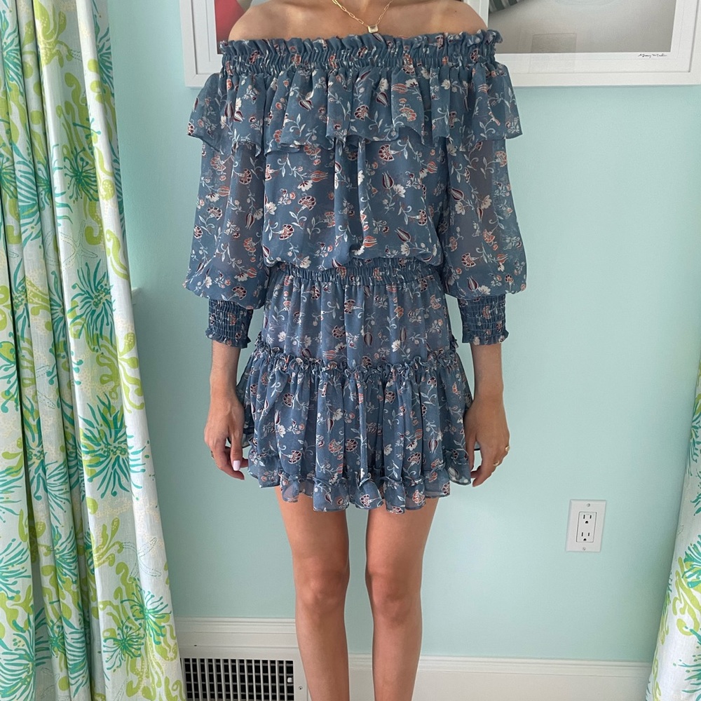 Misa off the shoulder dress